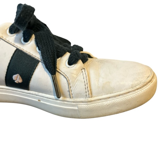 Kate Spade Iggy Low Top Court Sneakers White / Peacock Sapphire Green - Picture 9 of 15